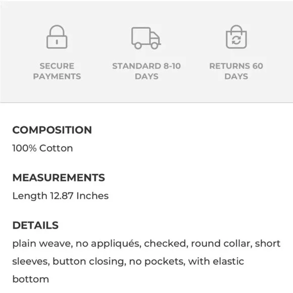 La Semaine Paris Pink Gingham Top Size 36 - Picture 6 of 9